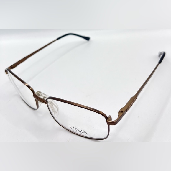 Viva VV0303 Brown Square Sunglasses Frames Only - Picture 2 of 8